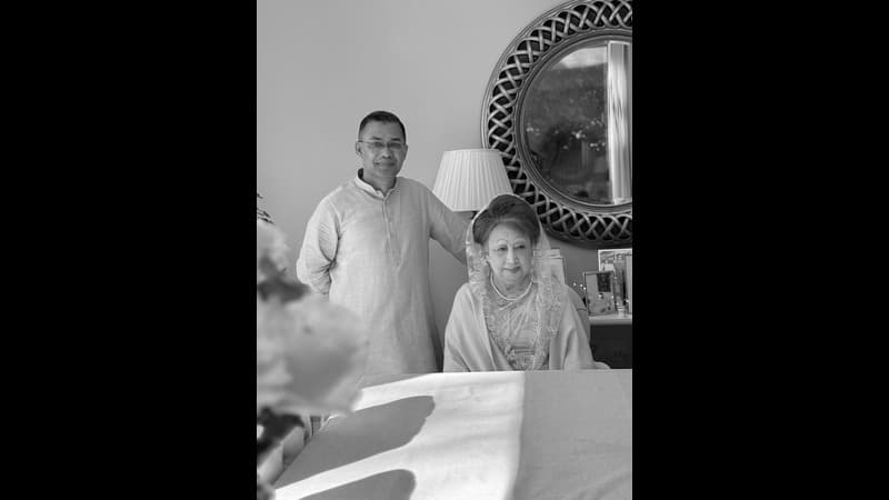 With Mother Khaleda Zia