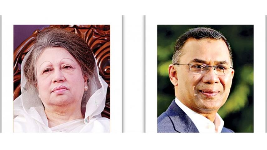 BNP Chairperson Khaleda Zia and Acting Chairman Tarique Rahman, acquitted by the Supreme Court
